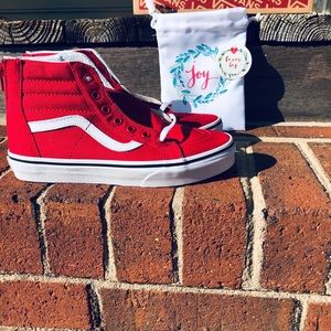 Vans Kids SK8 Hi Zip Sneakers